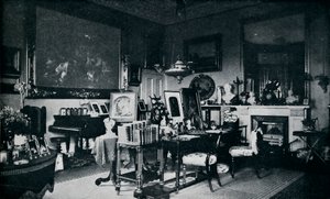 La sala privata della Regina a Osborne, c1899, 1901 da Hughes and Mullins