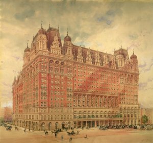 Hotel Waldorf Astoria, 1896 da Hughson Frederick Hawley