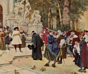 Il Grande Elettore riceve gli emigranti da Hugo (after) Vogel