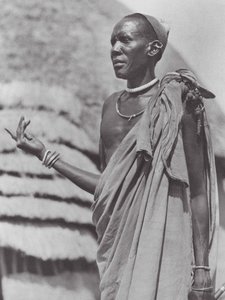 Africa: Capo tribù di Tonga da Hugo Adolf Bernatzik