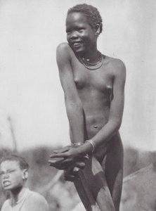 Africa: ragazza Nuer