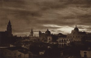 Messico: Cuernavaca (foto b/n) da Hugo Brehme