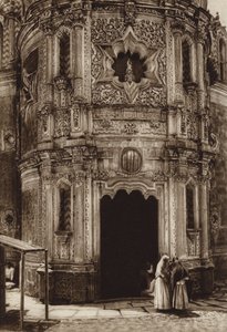 Messico: Guadalupe Hidalgo, Capilla del pozo (foto b/n)