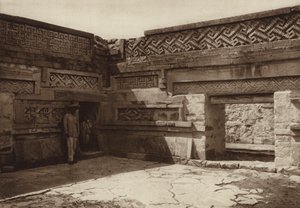 Messico: Rovine di Mitla (foto b/n) da Hugo Brehme