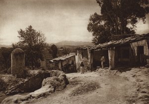 Messico: San Esteban, periferia della capitale Mejico (foto b/n) da Hugo Brehme