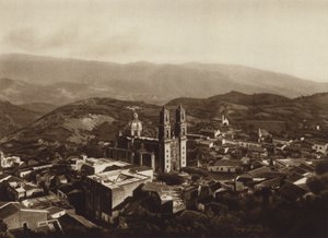 Messico: Taxco (foto b/n) da Hugo Brehme