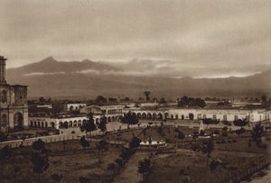 Messico: Zapotlan con Colima (foto b/n) da Hugo Brehme