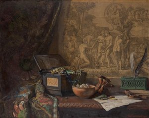 Natura morta con giudizio di Parigi da Hugo Charlemont