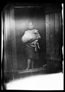 La ragazza delle pecore, Hilma Ylä-Outinen e Bunka da Hugo Simberg