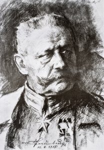 Generale Paul von Hindenburg da Hugo Vogel