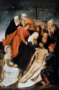 La lamentazione, c1479 da Hugo van der Goes