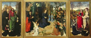 Pala Portinari, c.1479 da Hugo van der Goes