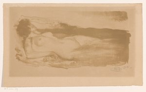 Donna nuda sdraiata