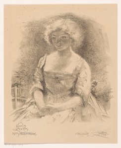 Ragazza seduta