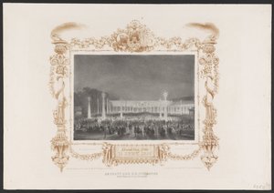 Festa serale per gli studenti, 1836