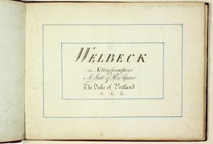Libro Rosso: Welbeck da Humphry Repton