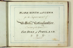 Libro Rosso: Welbeck da Humphry Repton