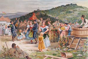 Festival della vendemmia in Ungheria da Hungarian School