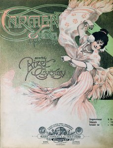 Copertina per la partitura 