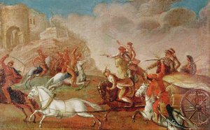 Rivolta dei Kuruc in Ungheria contro gli Asburgo 1703-11 da Hungarian School