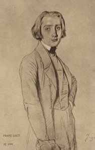 Ritratto di Franz Liszt da Hungarian School