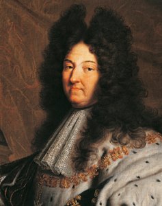 Ritratto di Luigi XIV di Francia, noto come Luigi il Grande o il Re Sole, dipinto di Hyancinthe Rigaud