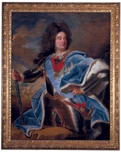 Ritratto del duca di Villars da Hyacinthe Francois Rigaud