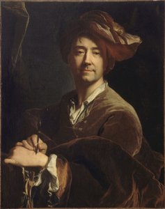 Autoritratto da Hyacinthe François Honoré Rigaud