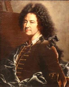 Autoritratto. da Hyacinthe Rigaud