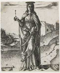 Santa Lucia, c.1510 (incisione)