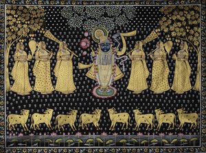 Il divino Krishna e le gopi