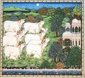 Vache sacre - Palazzo al chiaro di luna da IMAGINEERS STUDIO