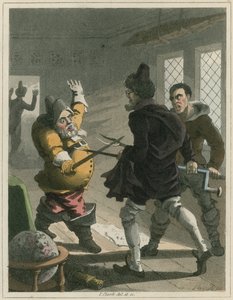 Illustrazione da Hudibras di Samuel Butler da I Clark