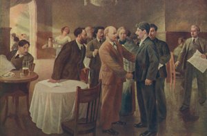 Primo incontro tra Lenin e Stalin, Tammerfors Finlandia, dicembre 1905