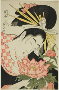 La cortigiana Somenosuke del Matsubaya