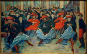 Quadro di danza VIII (Ballerine di Can-Can al Bullier)