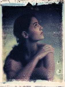 Profilo della donna contemplativa