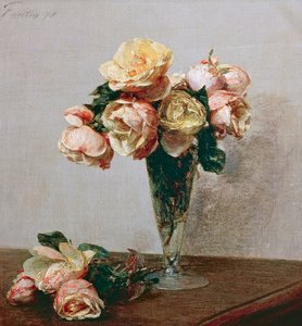 Rosa da Ignace Henri Jean Fantin Latour