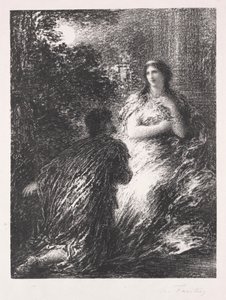 Duo dei Troiani da Ignace Henri Jean Fantin Latour