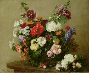 Rose e Peonie Francesi, 1881