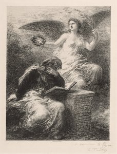 Gloria, 1890 da Ignace Henri Jean Fantin Latour