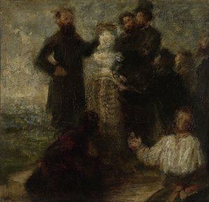 Omaggio a Delacroix da Ignace Henri Jean Fantin Latour