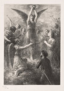 Preludio a Lohengrin, 1898 da Ignace Henri Jean Fantin Latour