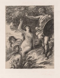 Sigfrido e le figlie del Reno da Ignace Henri Jean Fantin Latour