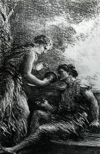 Sieglinde e Siegmund, scena dall