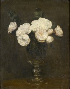 Natura morta di rose di Malmaison, XIX secolo