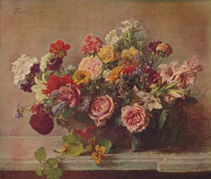 Fiori estivi da Ignace Henri Jean Fantin Latour