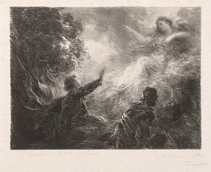 La Fata delle Alpi, 1873 da Ignace Henri Jean Fantin Latour