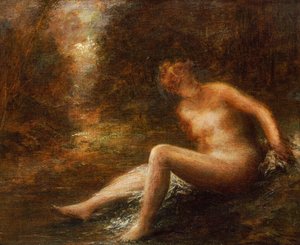 La cacciatrice da Ignace Henri Jean Fantin Latour