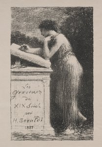 La litografia, 1887 da Ignace Henri Jean Fantin Latour